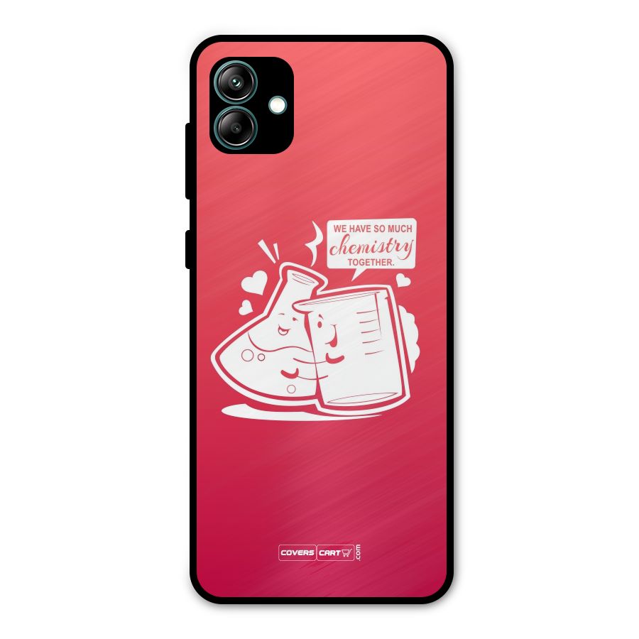 So Much Chemistry Metal Back Case for Galaxy A04