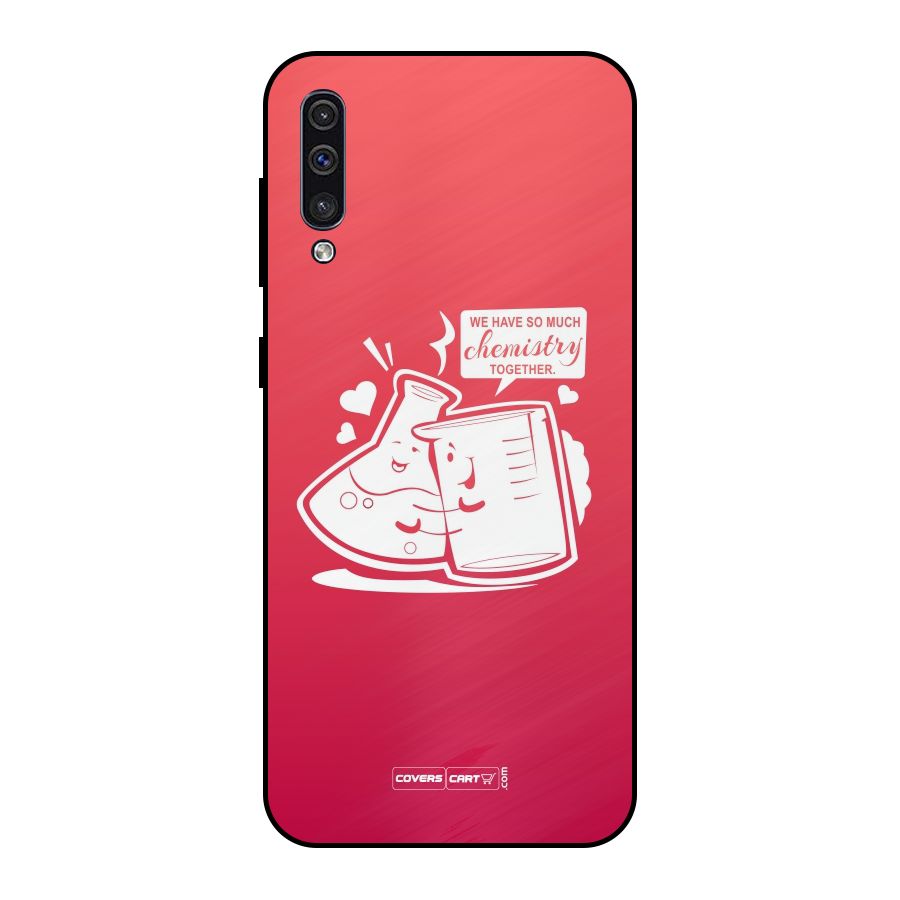 So Much Chemistry Metal Back Case for Galaxy A50