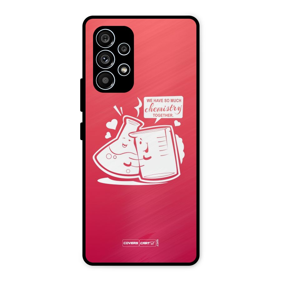 So Much Chemistry Metal Back Case for Galaxy A53 5G