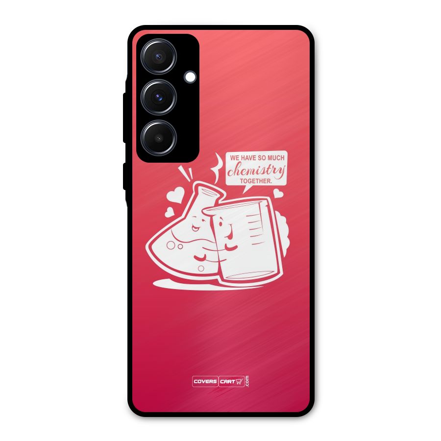 So Much Chemistry Metal Back Case for Galaxy A55