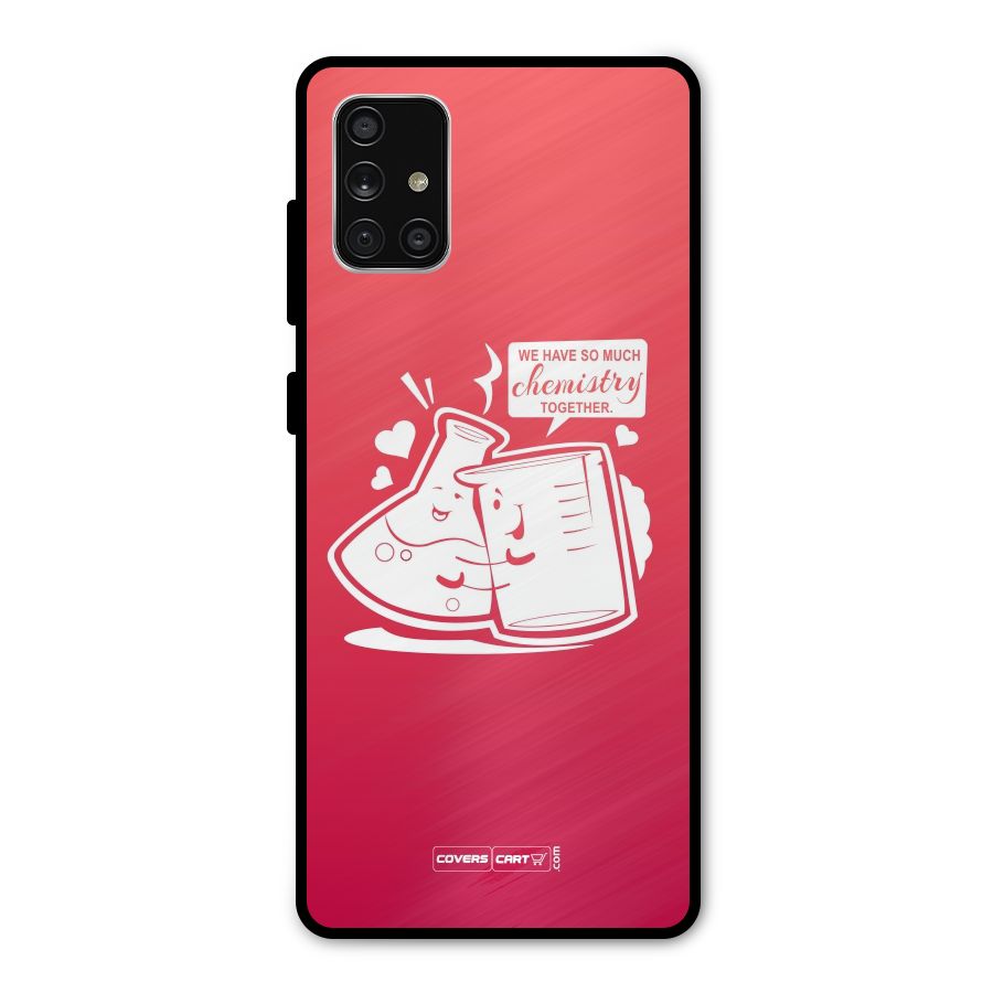 So Much Chemistry Metal Back Case for Galaxy A71