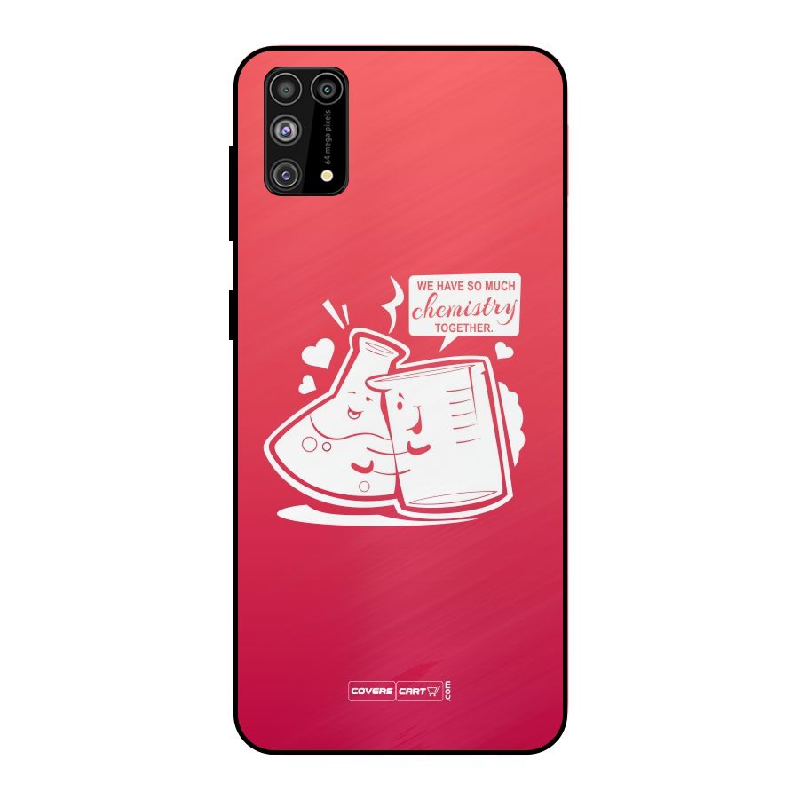 So Much Chemistry Metal Back Case for Galaxy F41