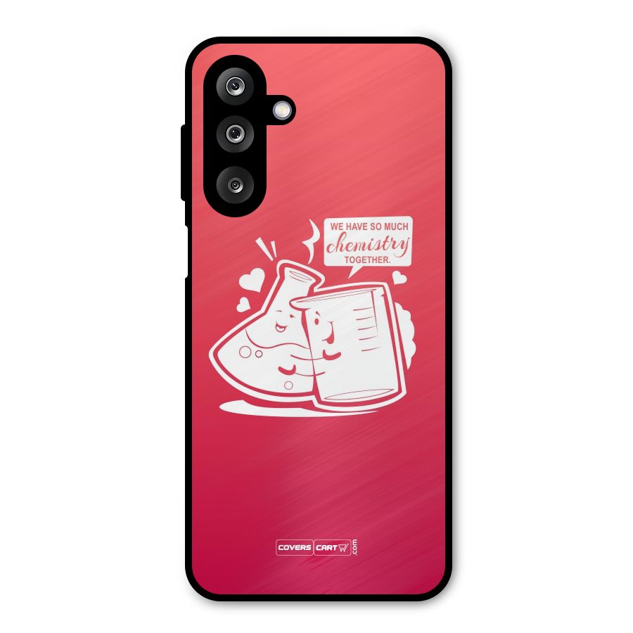 So Much Chemistry Metal Back Case for Galaxy M36