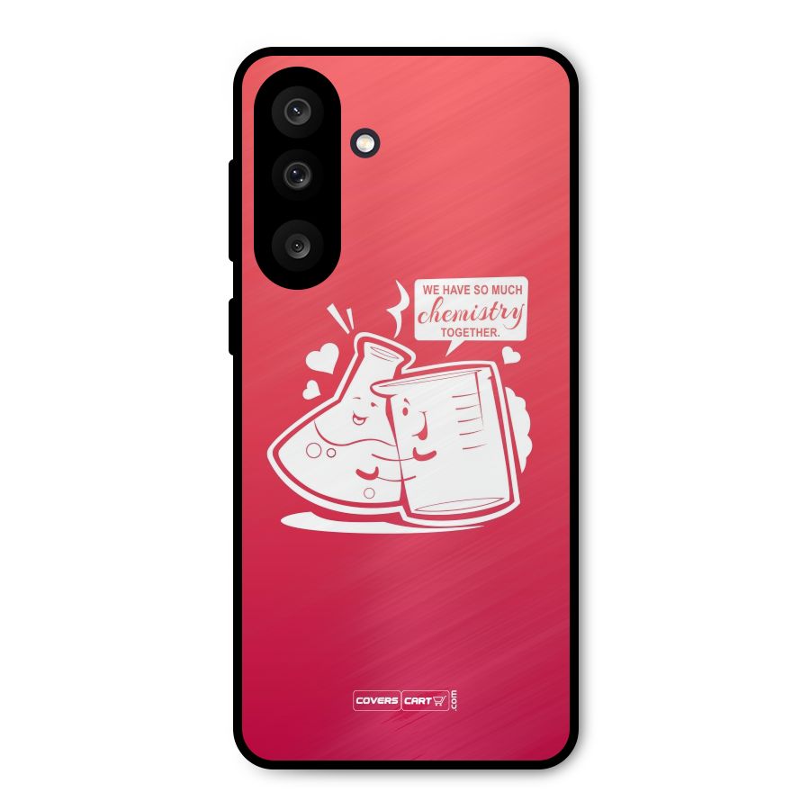 So Much Chemistry Metal Back Case for Galaxy M56