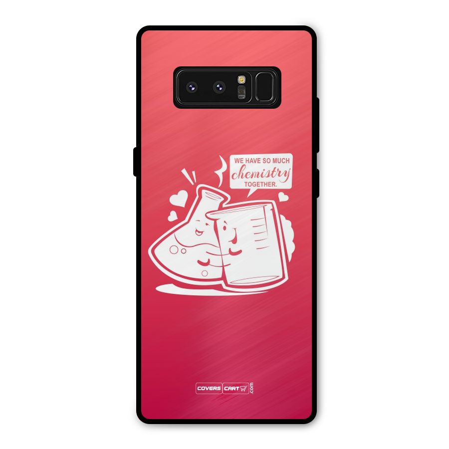 So Much Chemistry Metal Back Case for Galaxy Note 8