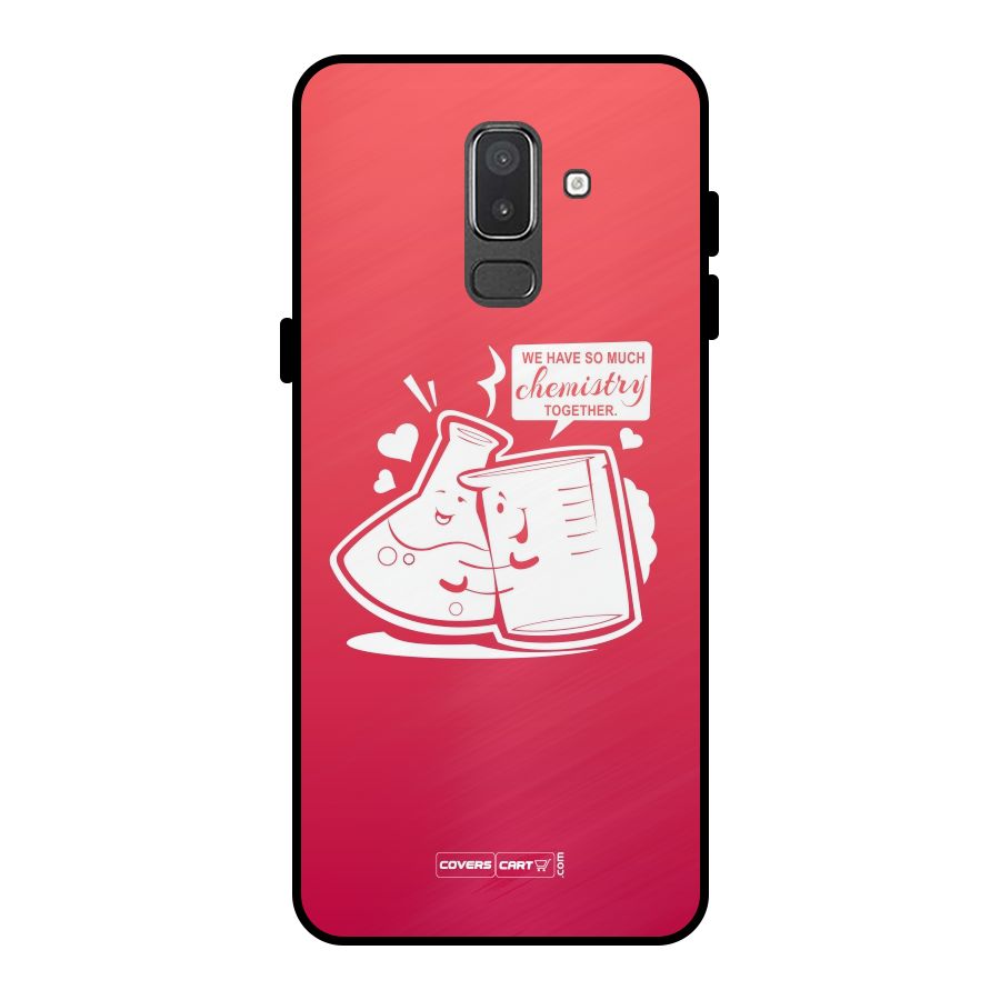 So Much Chemistry Metal Back Case for Galaxy On8 (2018)