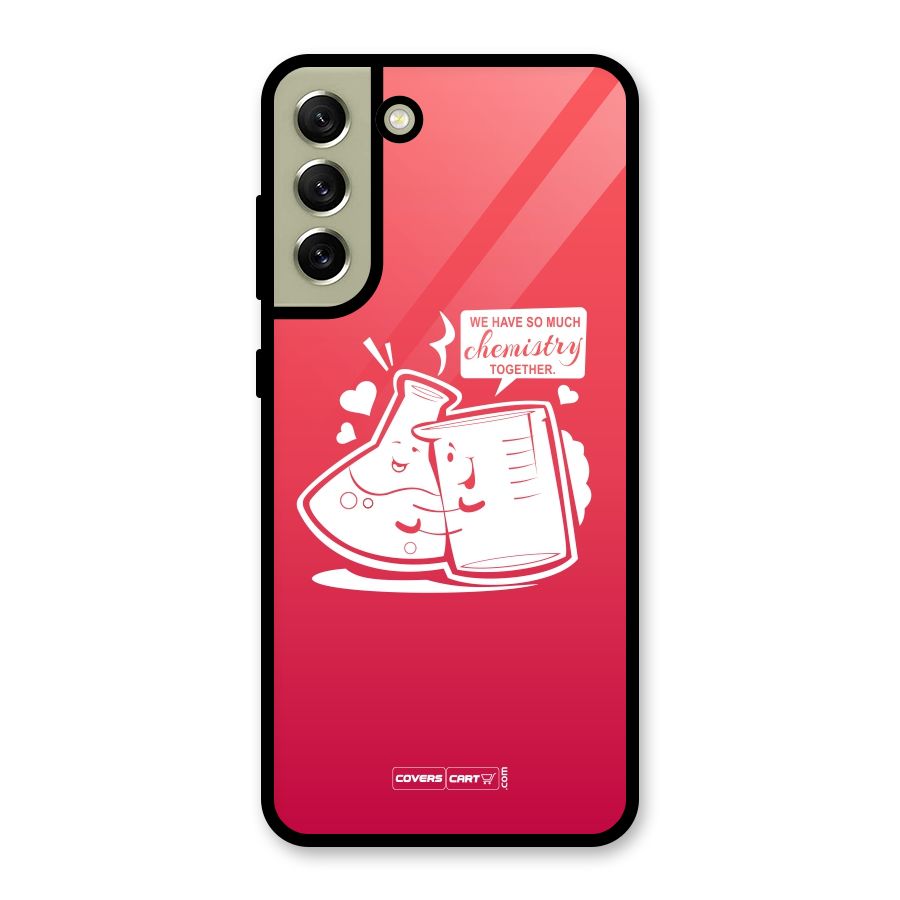 So Much Chemistry Metal Back Case for Galaxy S21 FE 5G (2023)