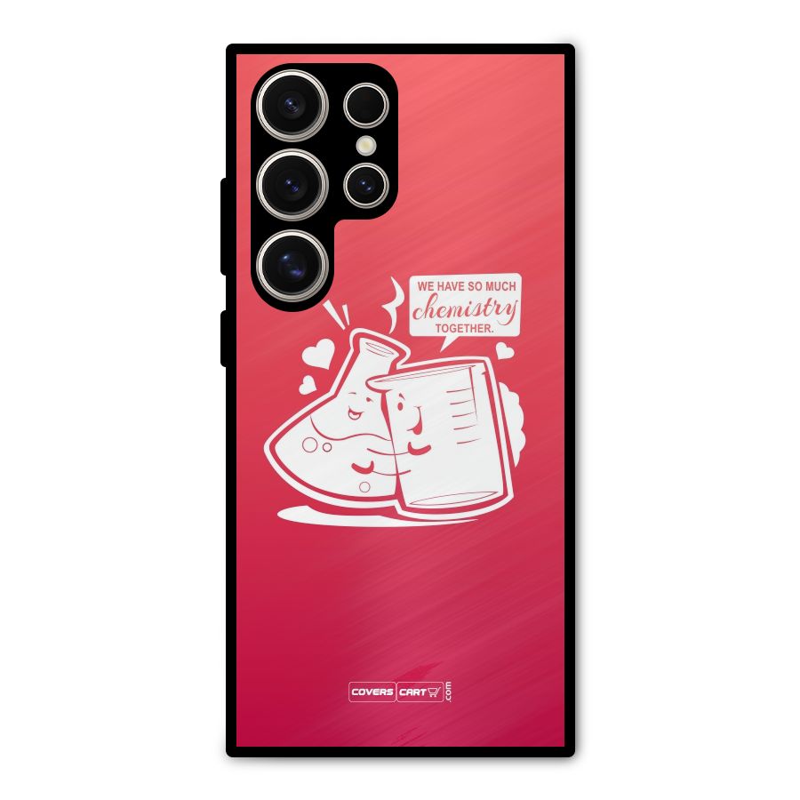 So Much Chemistry Metal Back Case for Galaxy S24 Ultra