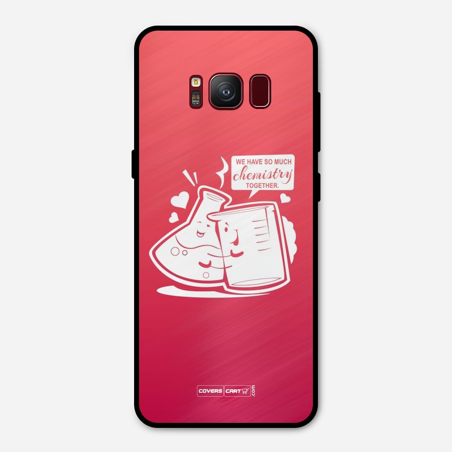 So Much Chemistry Metal Back Case for Galaxy S8