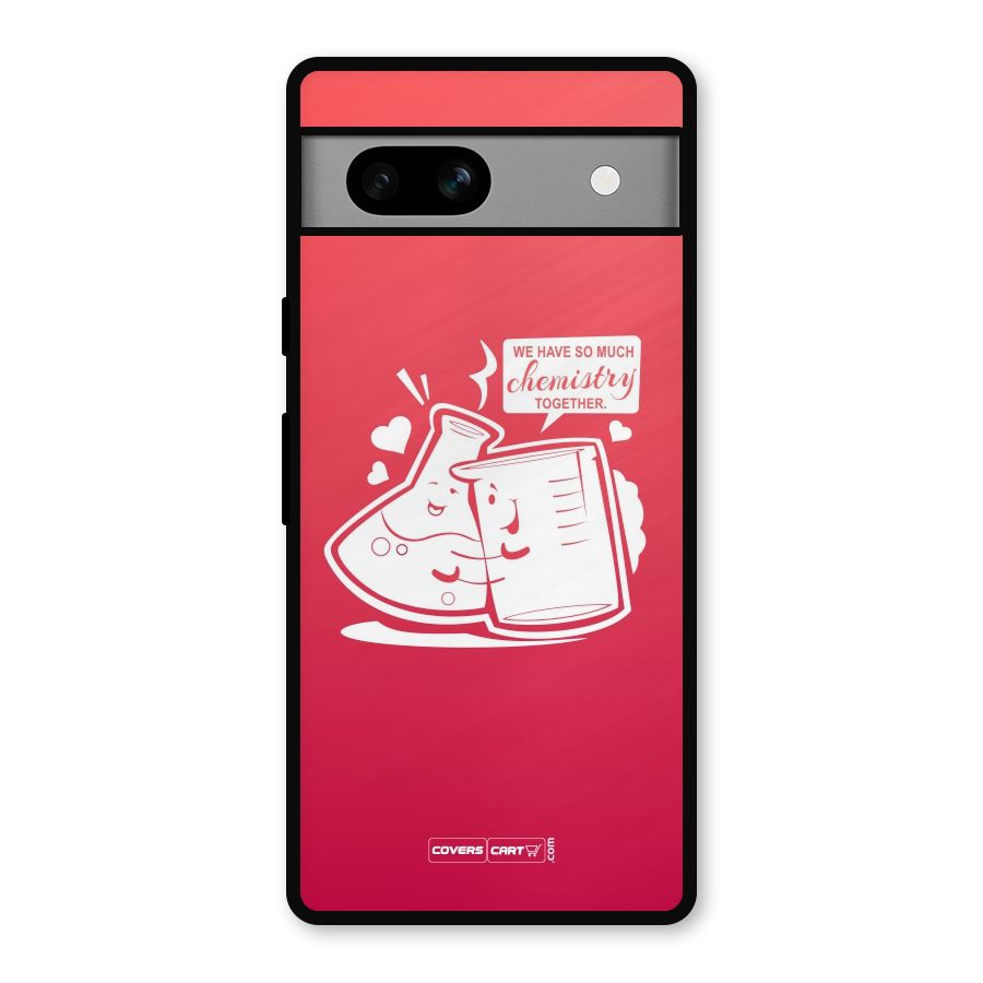 So Much Chemistry Metal Back Case for Google Pixel 7a