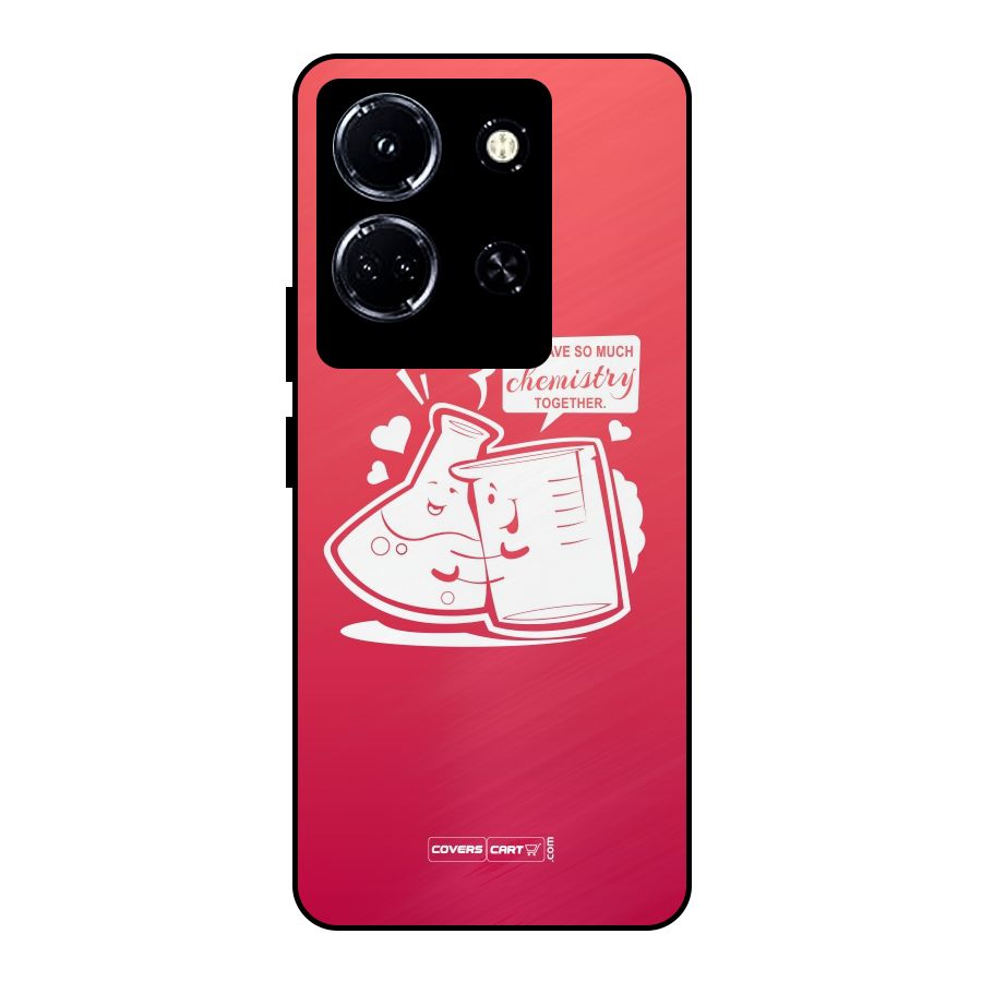 So Much Chemistry Metal Back Case for Infinix Note 30 5G