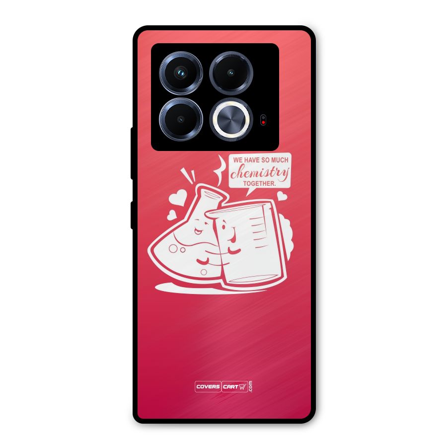 So Much Chemistry Metal Back Case for Infinix Note 40 5G