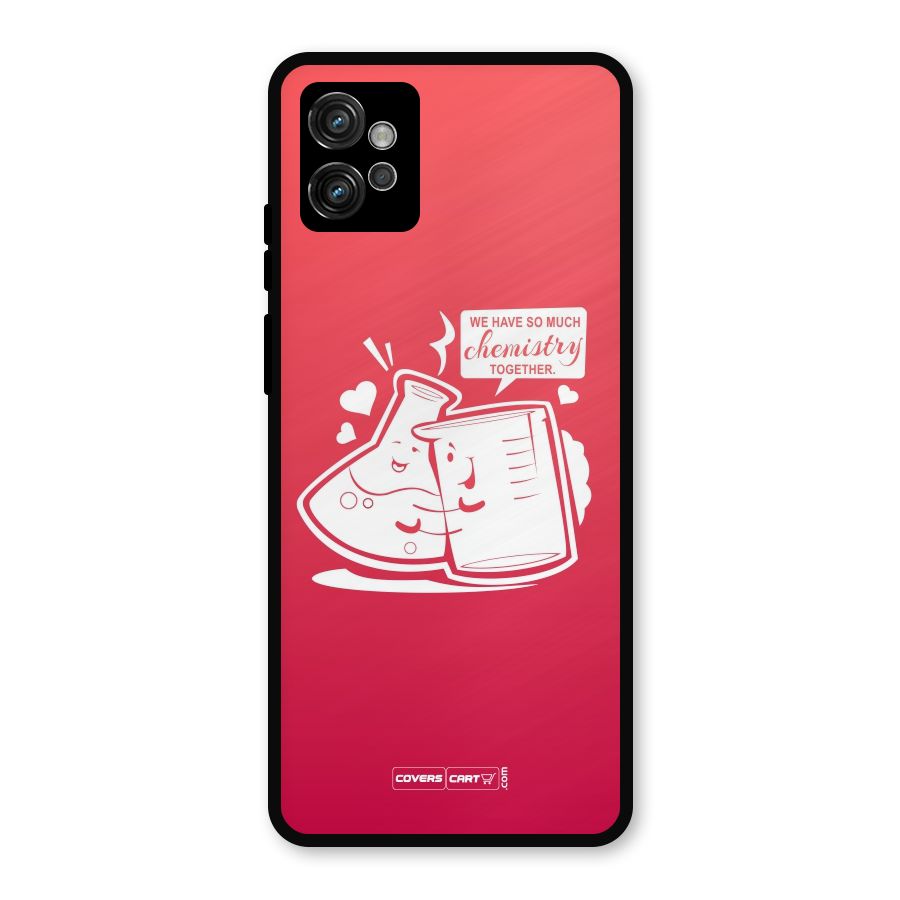So Much Chemistry Metal Back Case for Moto G32