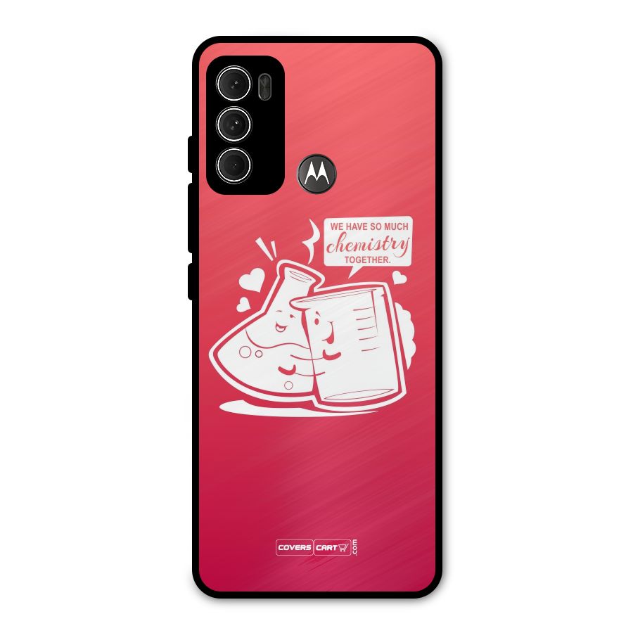 So Much Chemistry Metal Back Case for Moto G60