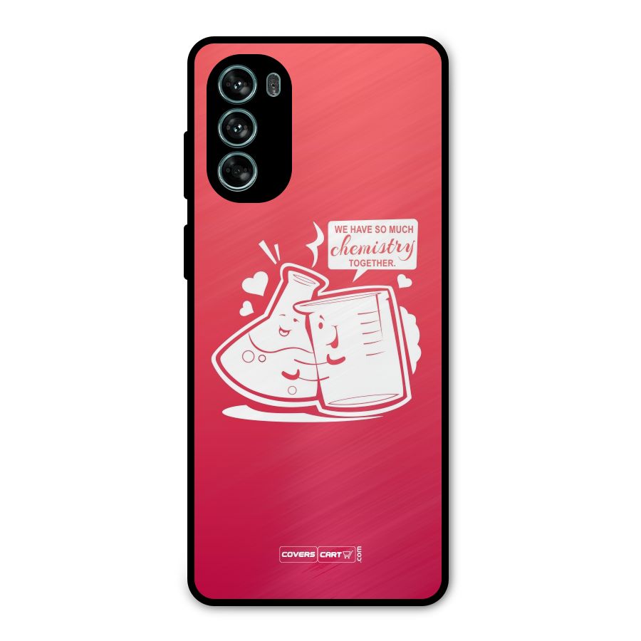 So Much Chemistry Metal Back Case for Moto G62