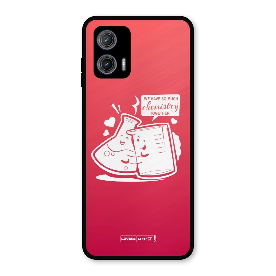 So Much Chemistry Metal Back Case for Moto G73