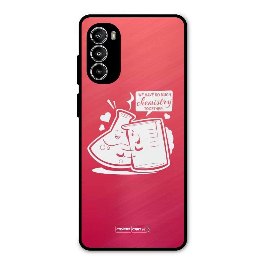 So Much Chemistry Metal Back Case for Moto G82