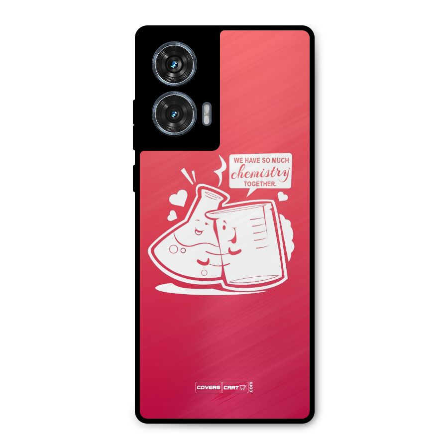 So Much Chemistry Metal Back Case for Motorola Edge 50 Fusion