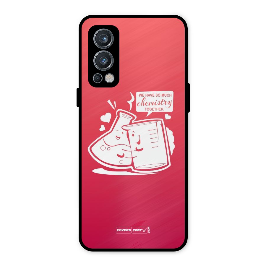 So Much Chemistry Metal Back Case for OnePlus Nord 2 5G