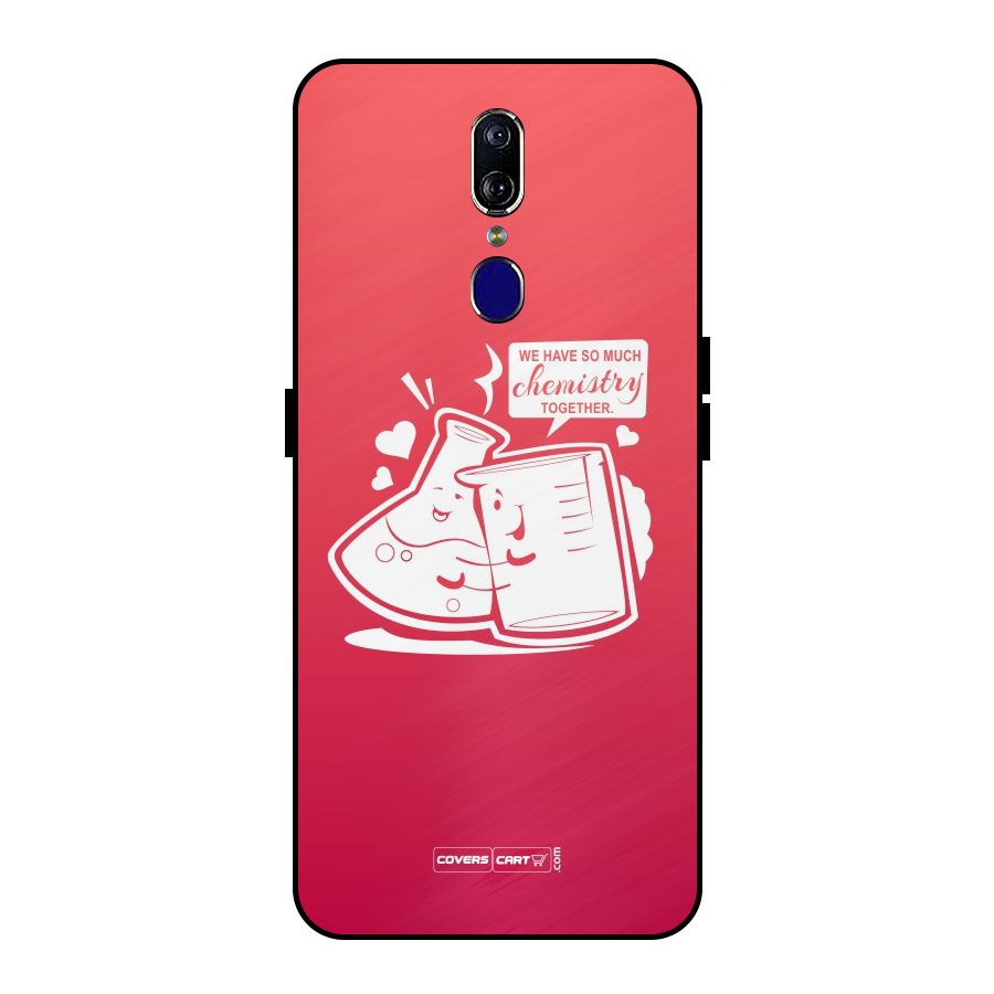 So Much Chemistry Metal Back Case for Oppo F11