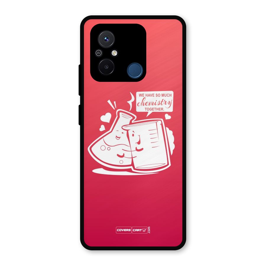 So Much Chemistry Metal Back Case for Poco C55