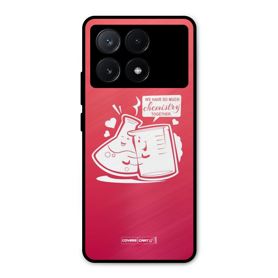 So Much Chemistry Metal Back Case for Poco X6 Pro