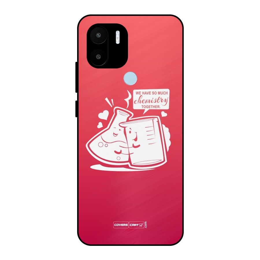 So Much Chemistry Metal Back Case for Redmi A2+