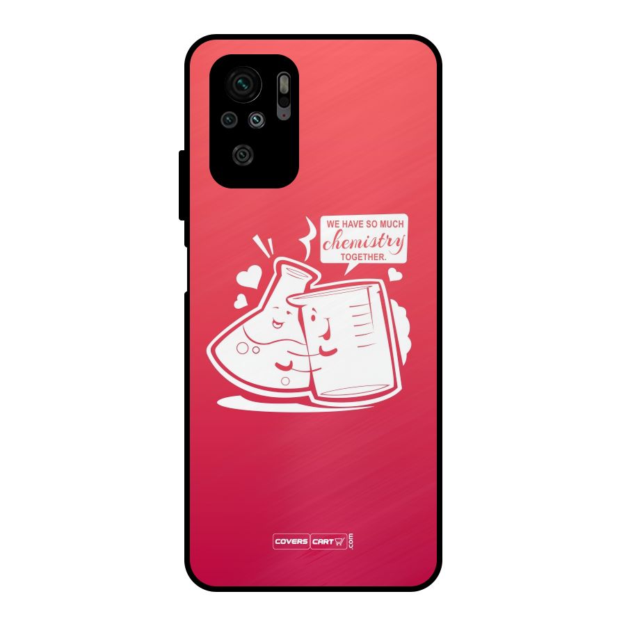 So Much Chemistry Metal Back Case for Redmi Note 10S