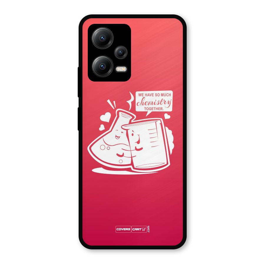So Much Chemistry Metal Back Case for Redmi Note 12 5G