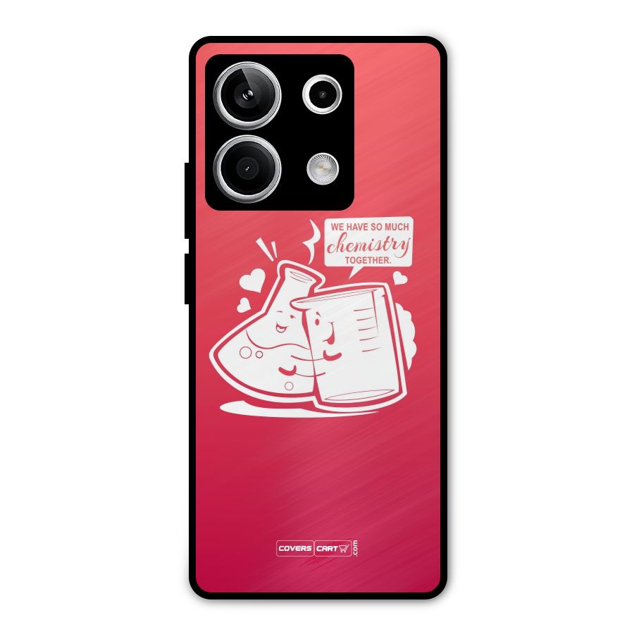 So Much Chemistry Metal Back Case for Redmi Note 13 5G
