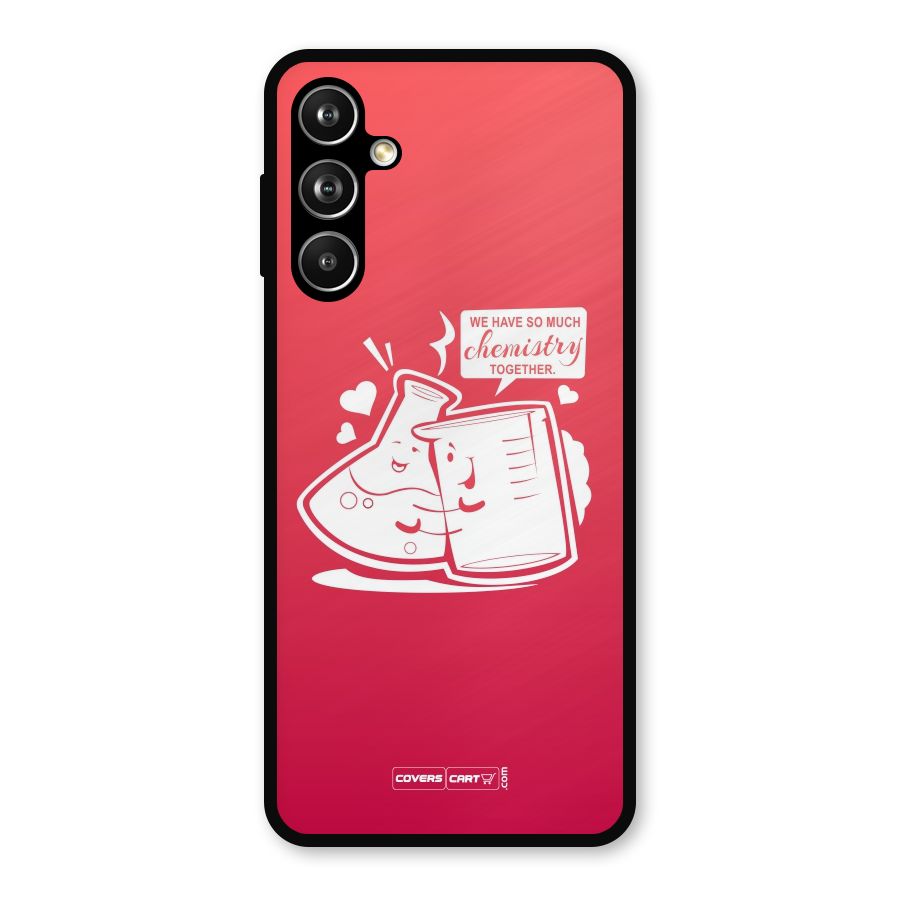 So Much Chemistry Metal Back Case for Samsung Galaxy M54