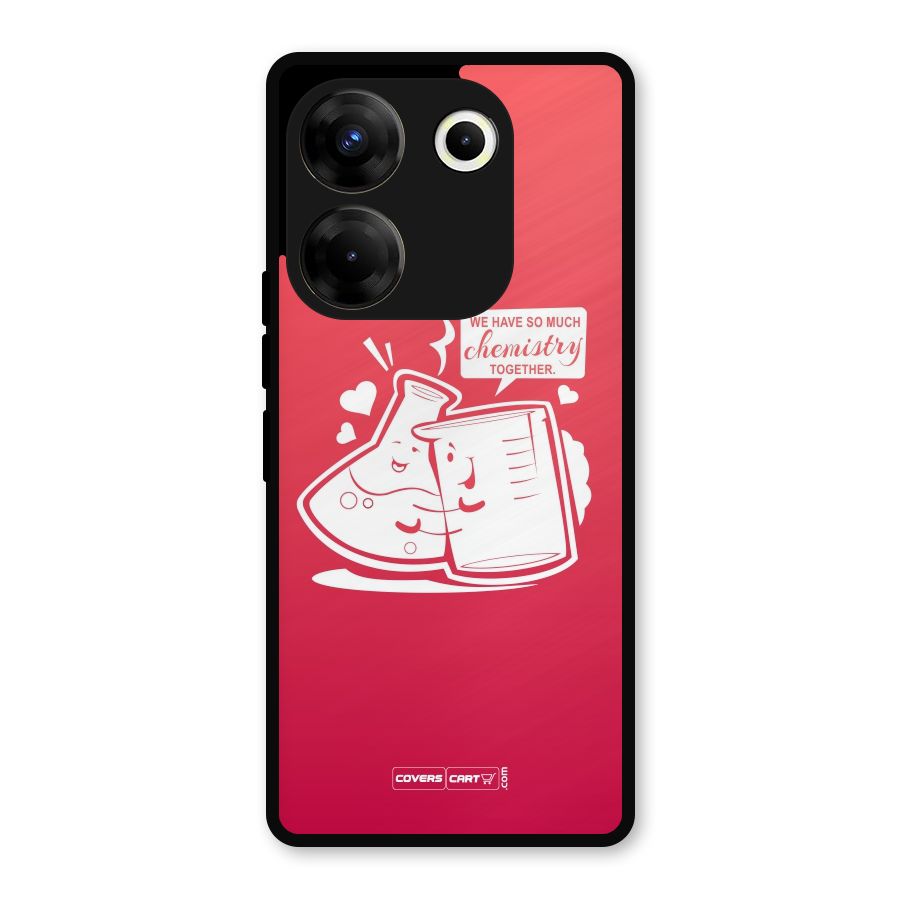 So Much Chemistry Metal Back Case for Tecno Camon 20