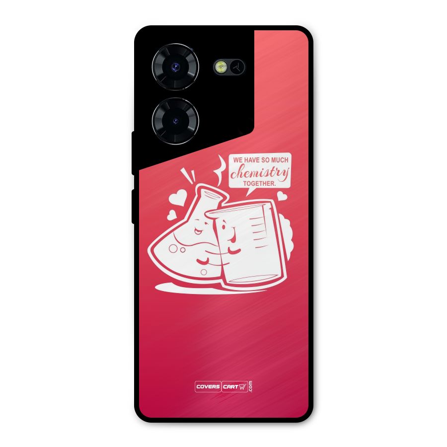 So Much Chemistry Metal Back Case for Tecno Pova 5 Pro 5G