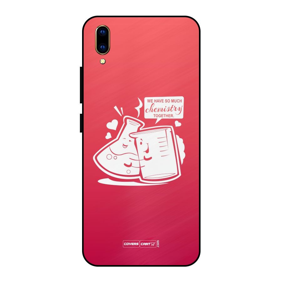 So Much Chemistry Metal Back Case for Vivo V11 Pro