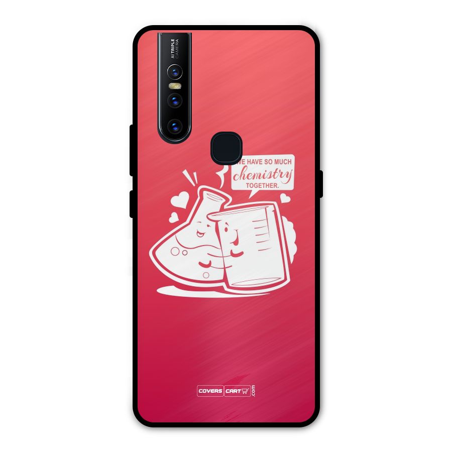 So Much Chemistry Metal Back Case for Vivo V15