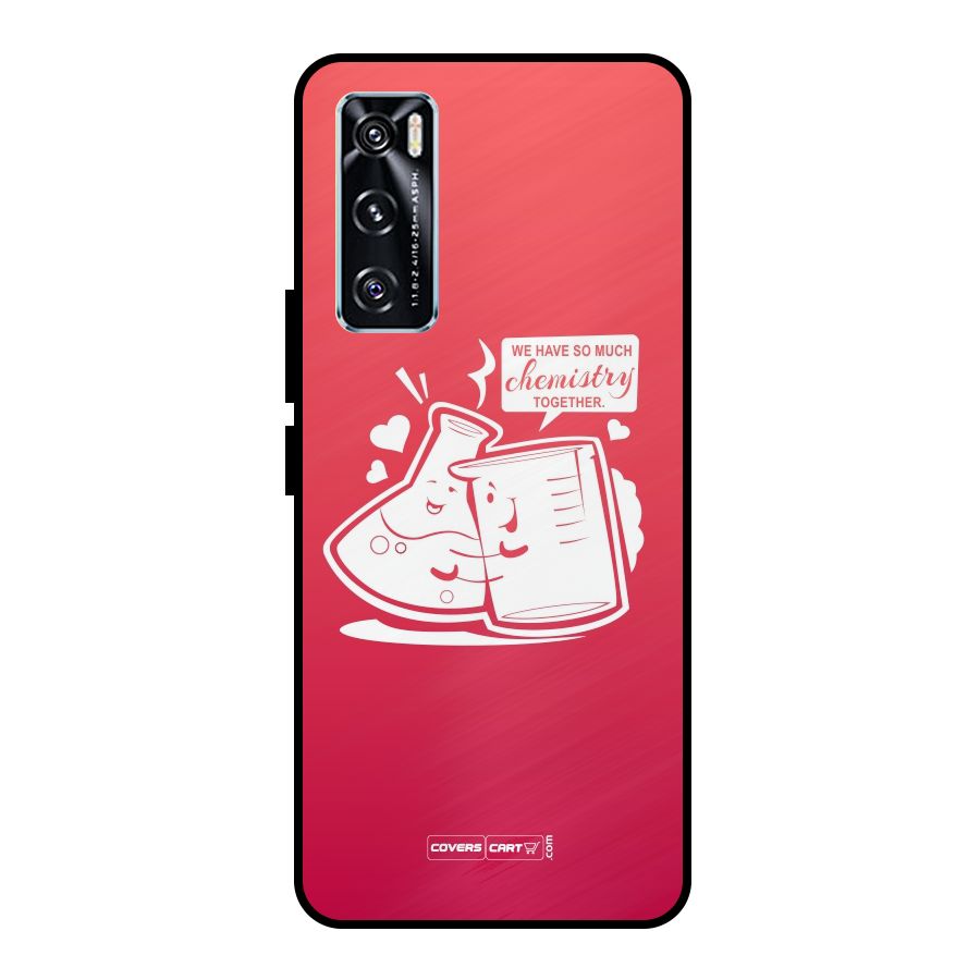 So Much Chemistry Metal Back Case for Vivo V20 SE
