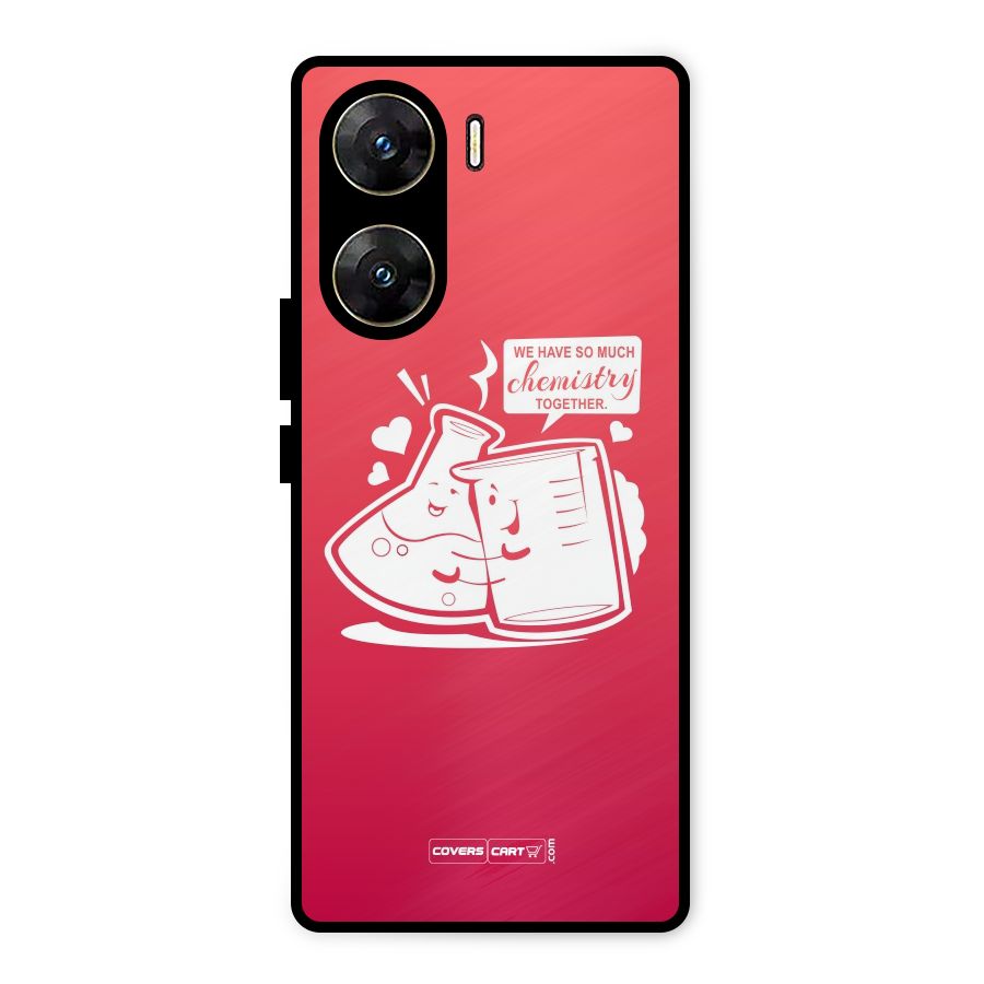 So Much Chemistry Metal Back Case for Vivo V29e
