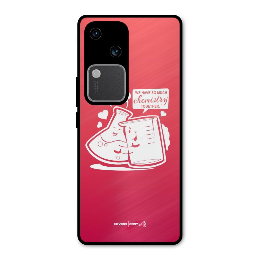 So Much Chemistry Metal Back Case for Vivo V30 Pro