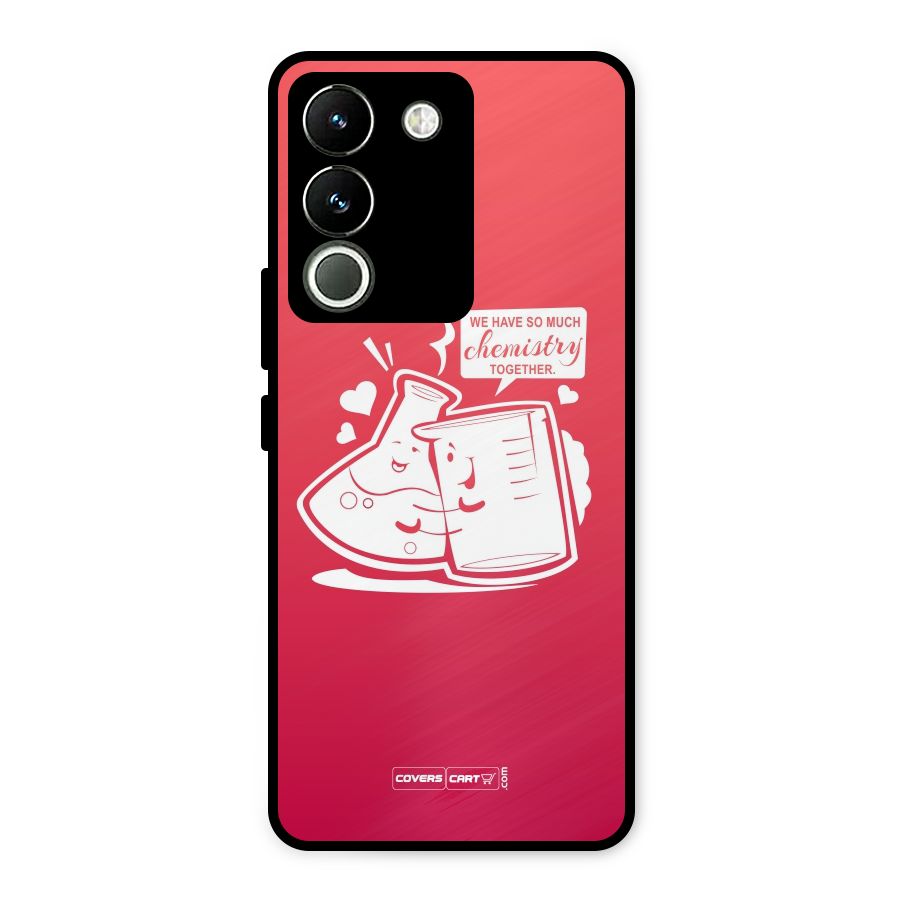 So Much Chemistry Metal Back Case for Vivo Y200