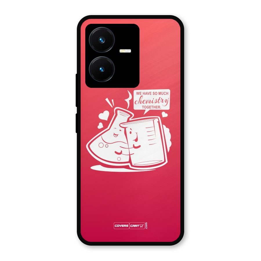 So Much Chemistry Metal Back Case for Vivo Y22