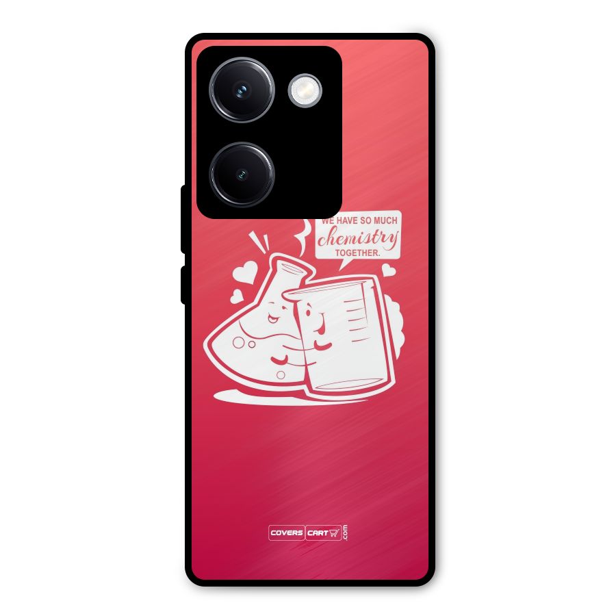 So Much Chemistry Metal Back Case for Vivo Y300 Plus
