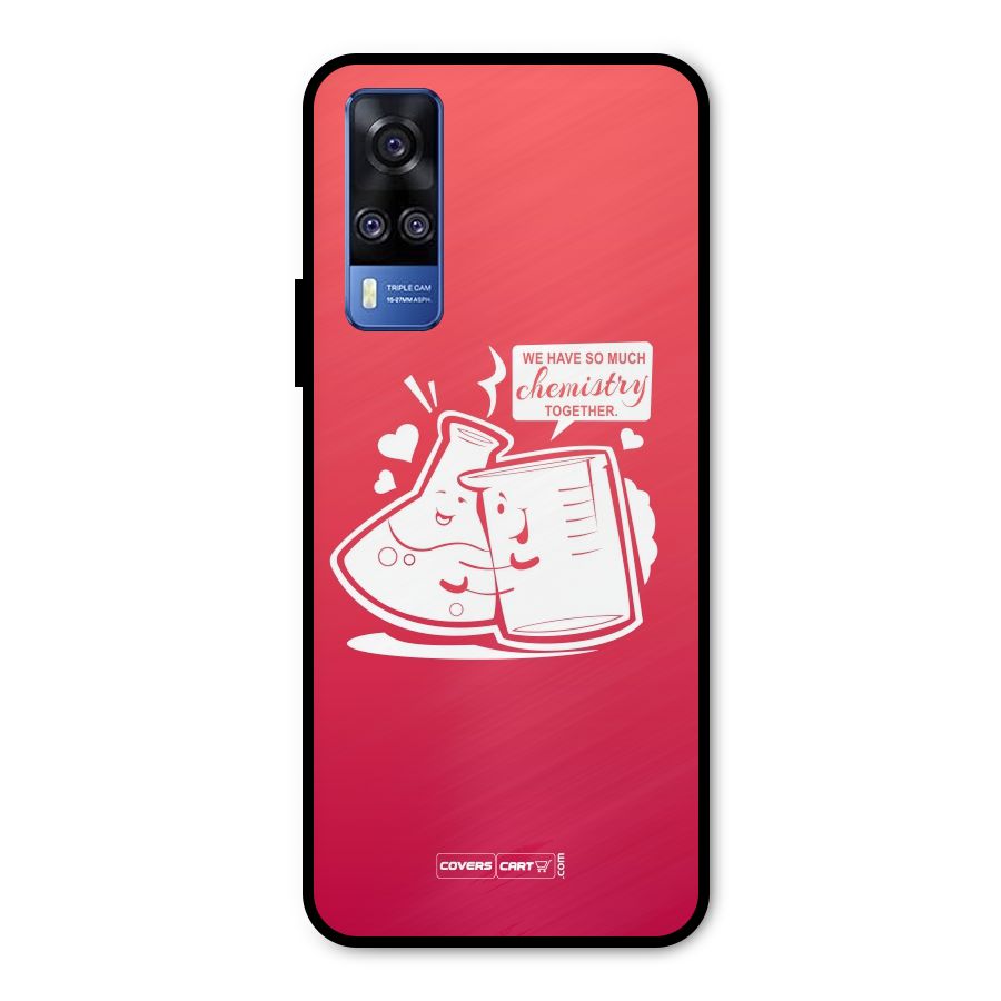 So Much Chemistry Metal Back Case for Vivo Y51A