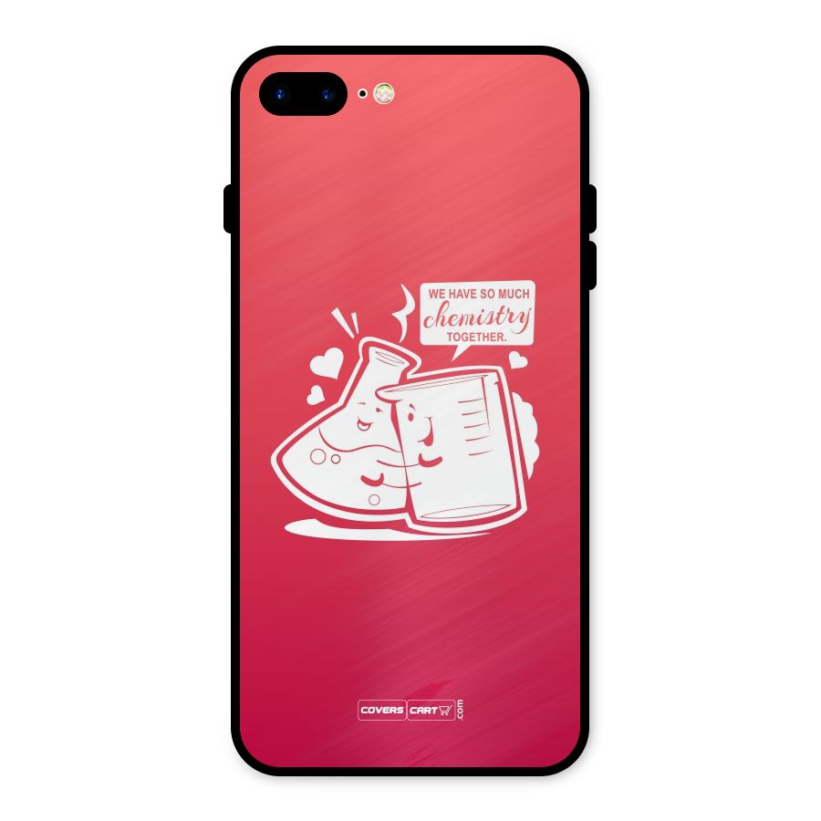 So Much Chemistry Metal Back Case for iPhone 8 Plus