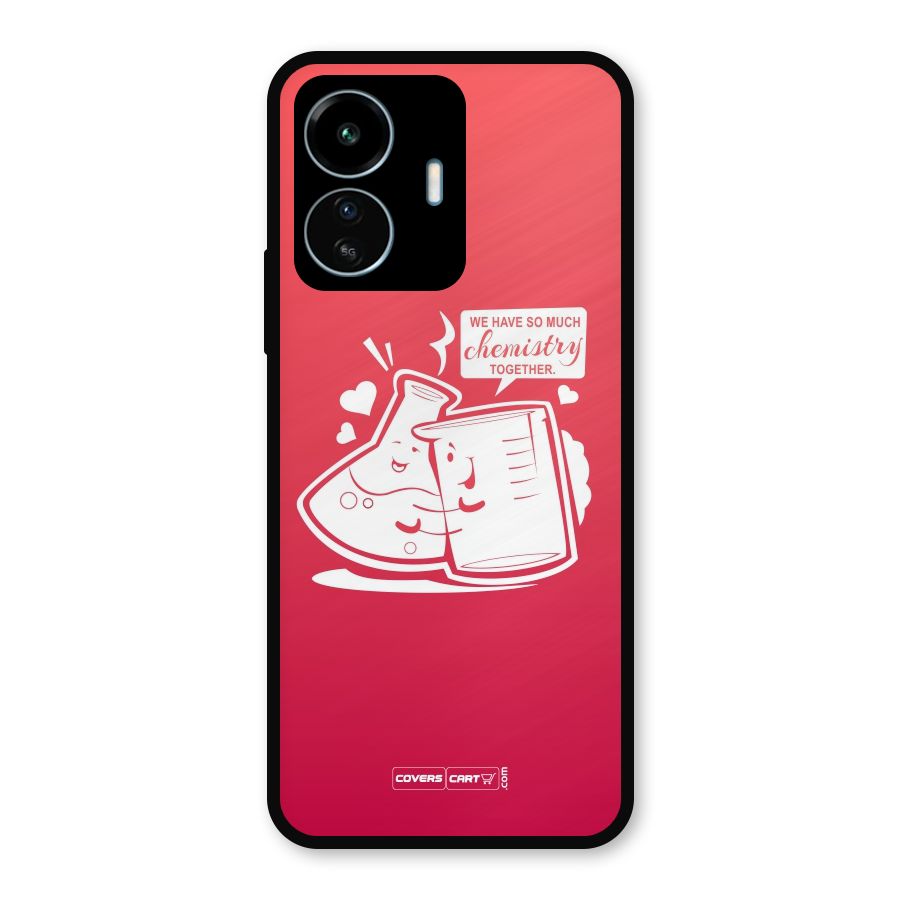 So Much Chemistry Metal Back Case for vivo iQOO Z6 Lite 5G