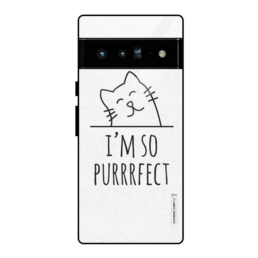 So Purrfect Glass Back Case for Google Pixel 6 Pro
