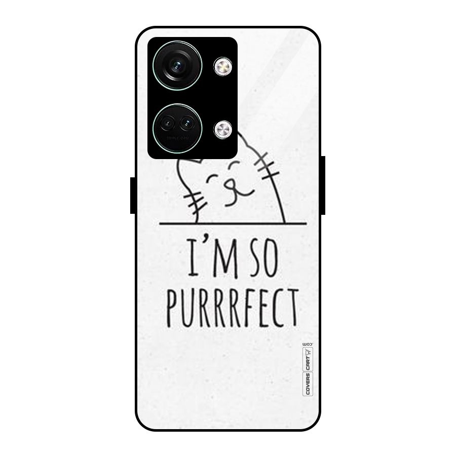 So Purrfect Glass Back Case for Oneplus Nord 3