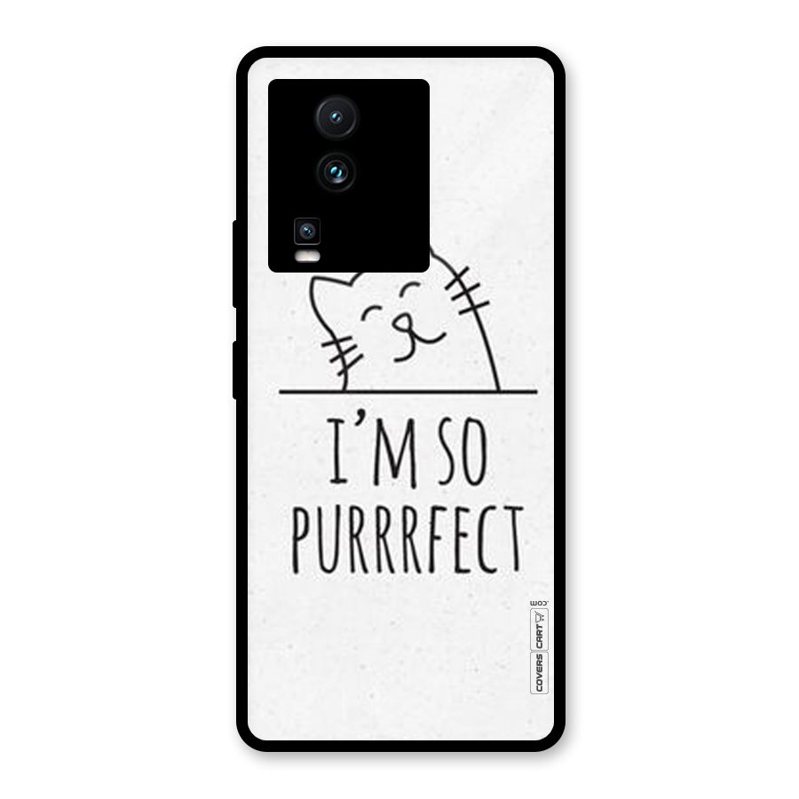 So Purrfect Glass Back Case for Vivo iQOO Neo 7 Pro