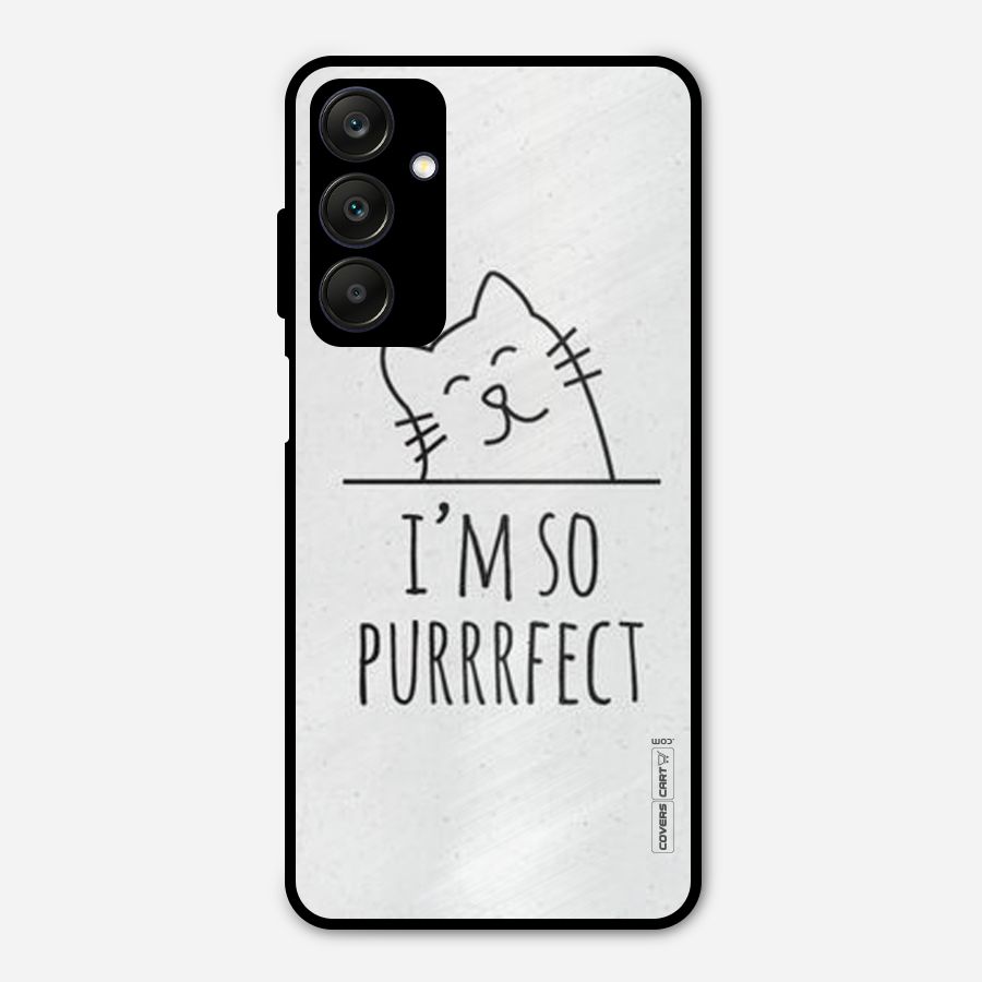 So Purrfect Metal Back Case for Galaxy A25 5G