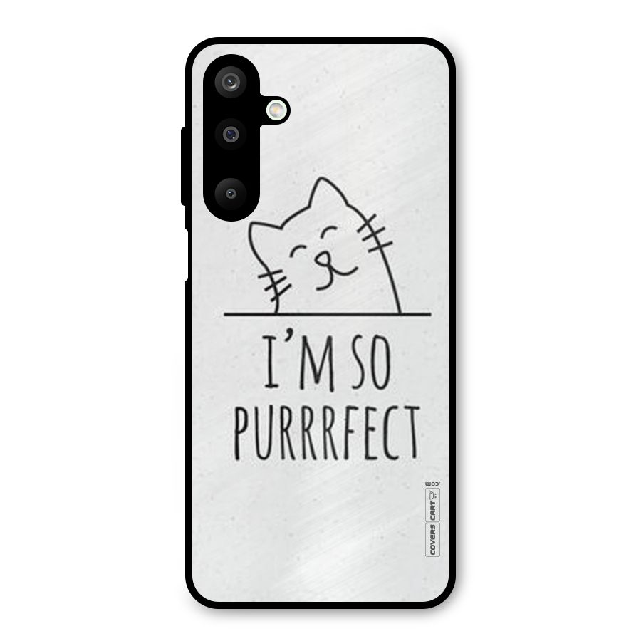 So Purrfect Metal Back Case for Galaxy M16