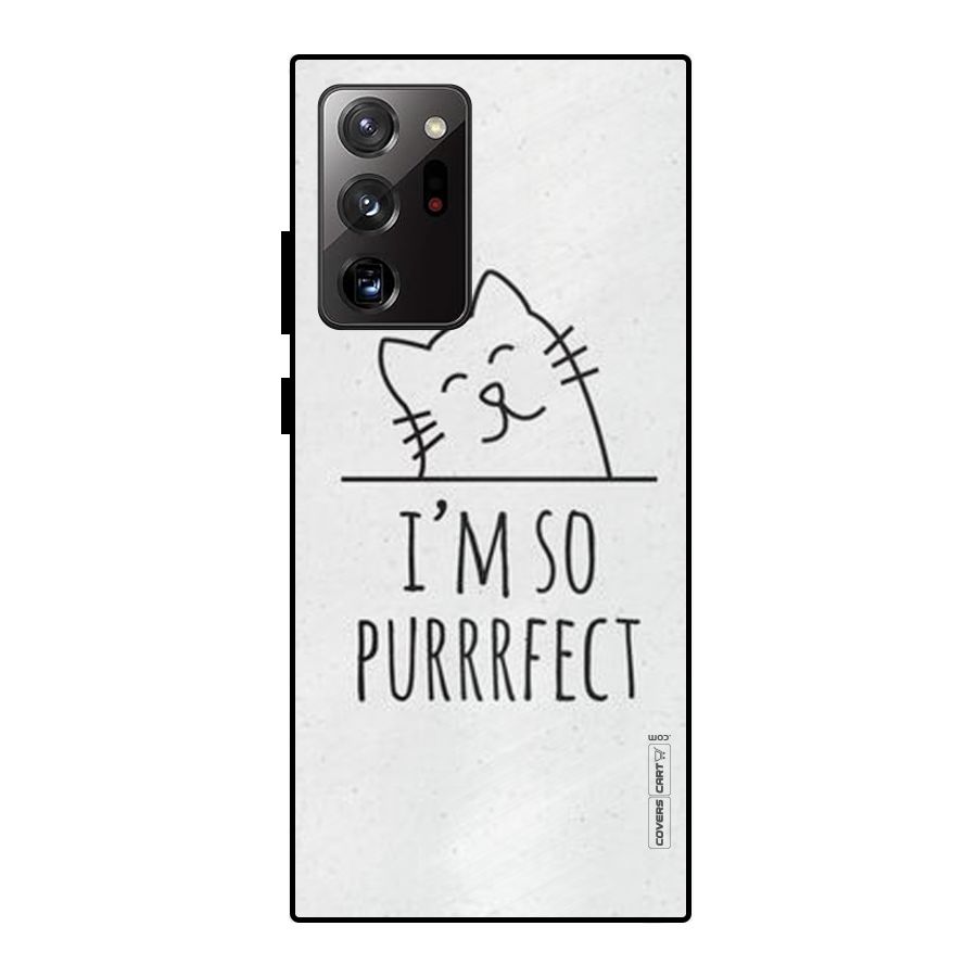 So Purrfect Metal Back Case for Galaxy Note 20 Ultra